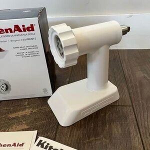 KitchenAid White Grinder Attachment